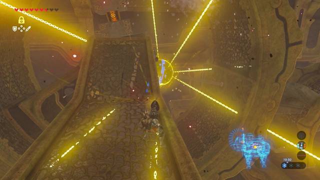 Zelda Breath of the Wild Ruta, bestia del agua - Paralizar esfera y Terminal 3