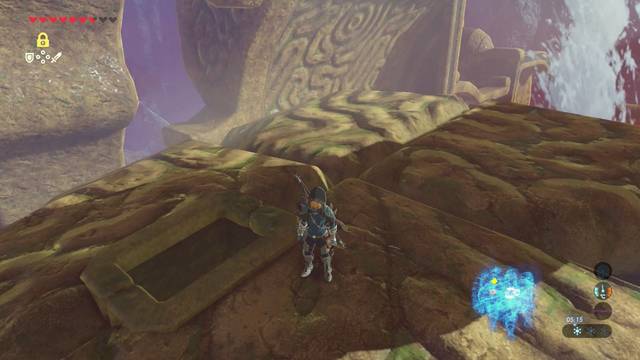 Zelda Breath of the Wild Ruta, bestia del agua - Hueco