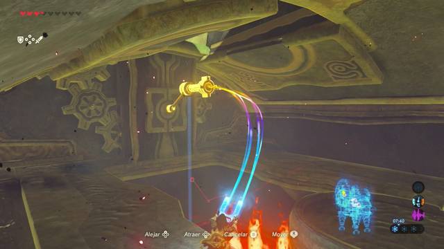 Zelda Breath of the Wild Ruta, bestia del agua - Abrir el techo