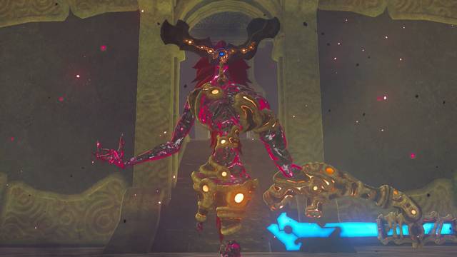 Zelda Breath of the Wild Ruta, bestia del agua - Ira del agua de Ganon