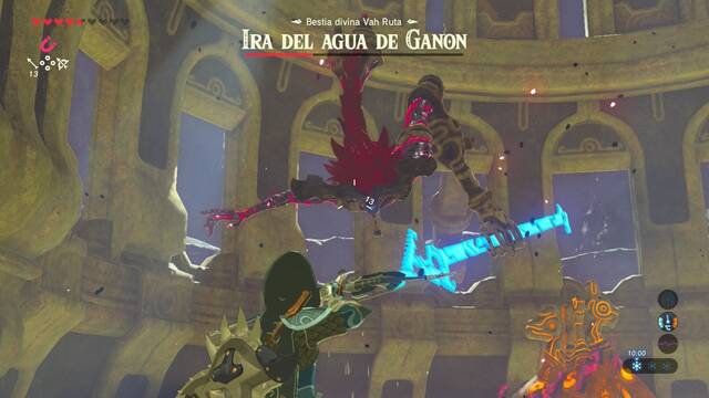 Zelda Breath of the Wild Ruta, bestia del agua - Disparar a la cabeza