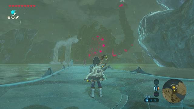 Zelda Breath of the Wild Ruta, bestia del agua - Embalse