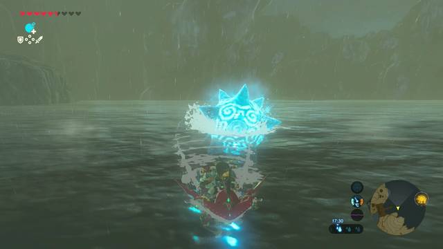 Zelda Breath of the Wild Ruta, bestia del agua - Bolas con pinchos