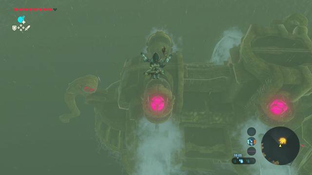 Zelda Breath of the Wild Ruta, bestia del agua - Puntos débiles