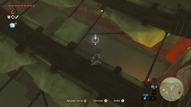 Zelda Breath of the Wild Naboris, bestia del rayo - Lanzar plátanos