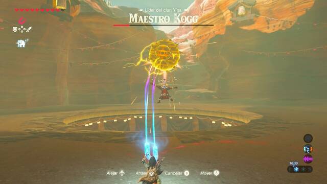 Zelda Breath of the Wild Naboris, bestia del rayo - Tercera fase