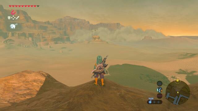 Zelda Breath of the Wild Naboris, bestia del rayo - Casa de Riju