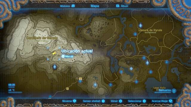 Zelda Breath of the Wild Naboris, bestia del rayo - Guarida de los ladrones