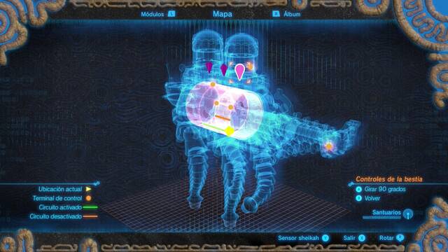 Zelda Breath of the Wild Naboris, bestia del rayo - Primer círculo