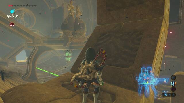 Zelda Breath of the Wild Naboris, bestia del rayo - Hueco en el que quedarse quieto