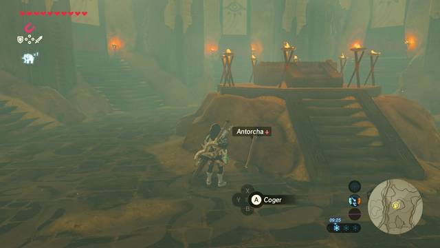 Zelda Breath of the Wild Naboris, bestia del rayo - Antorcha