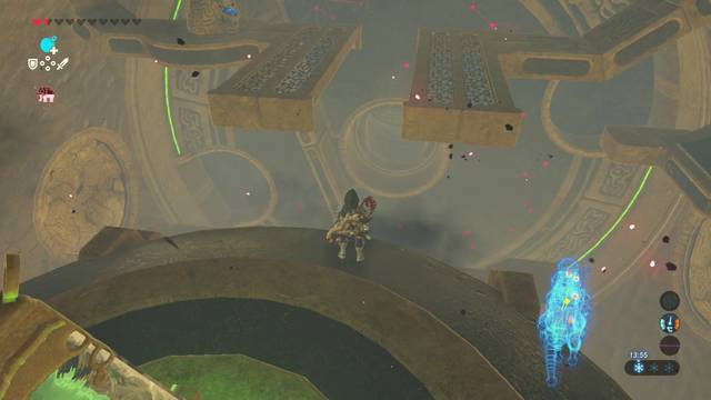 Zelda Breath of the Wild Naboris, bestia del rayo - Pared que se mueve