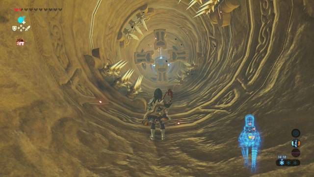 Zelda Breath of the Wild Naboris, bestia del rayo - Túnel del cuello y cuarto cofre
