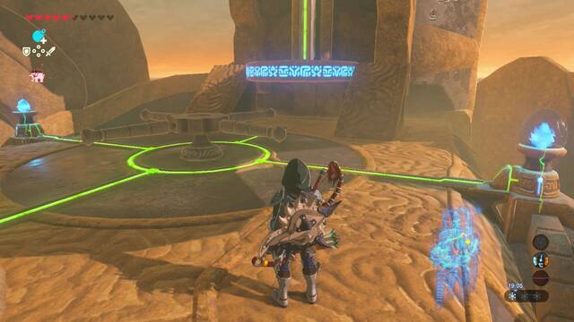 Zelda Breath of the Wild Naboris, bestia del rayo - Cristales y ascensor