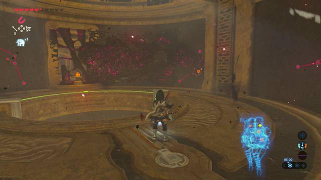 Zelda Breath of the Wild Naboris, bestia del rayo - Disparar al ojo