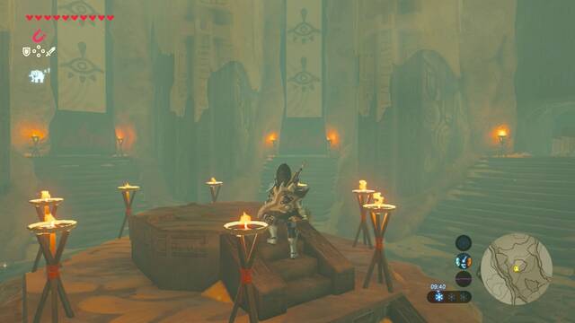 Zelda Breath of the Wild Naboris, bestia del rayo - Pasadizo secreto