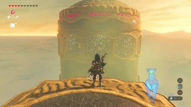Zelda Breath of the Wild Naboris, bestia del rayo - Zona del ascensor
