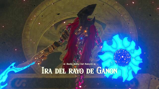 Zelda Breath of the Wild Naboris, bestia del rayo - Ira del rayo de Ganon