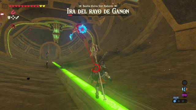Zelda Breath of the Wild Naboris, bestia del rayo - Rayo mortal