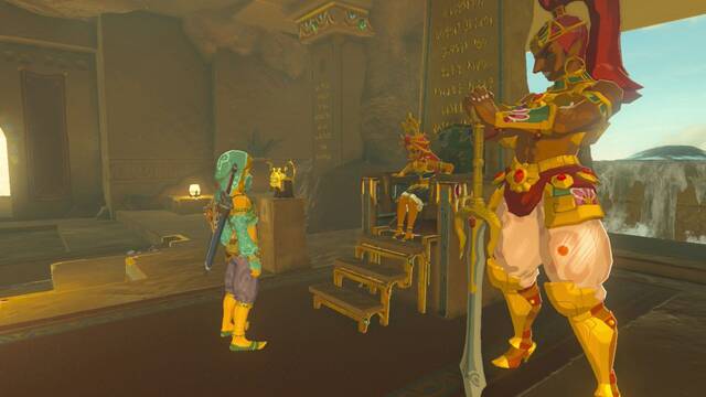 Zelda Breath of the Wild Naboris, bestia del rayo - Riju