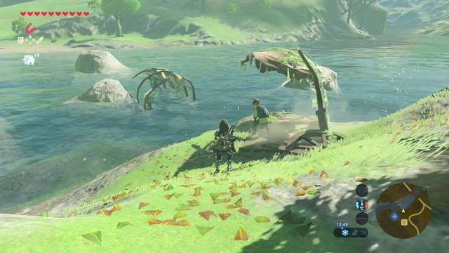 Zelda Breath of the Wild Un tesoro sumergido - Izron
