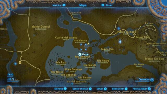 Zelda Breath of the Wild Carta en una botella - Punto final