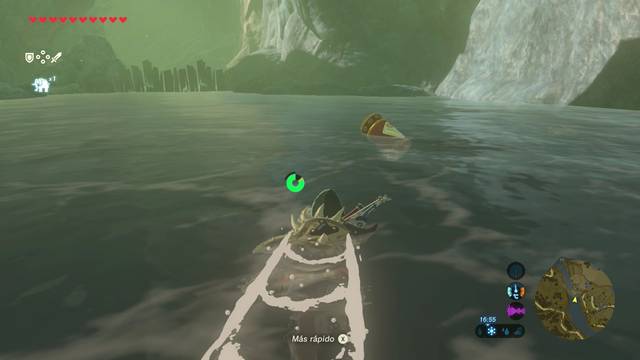 Zelda Breath of the Wild Carta en una botella - Primera barrera