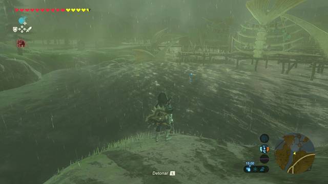 Zelda Breath of the Wild Carta en una botella - Segunda barrera