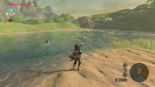 Zelda Breath of the Wild Carta en una botella - Punto final