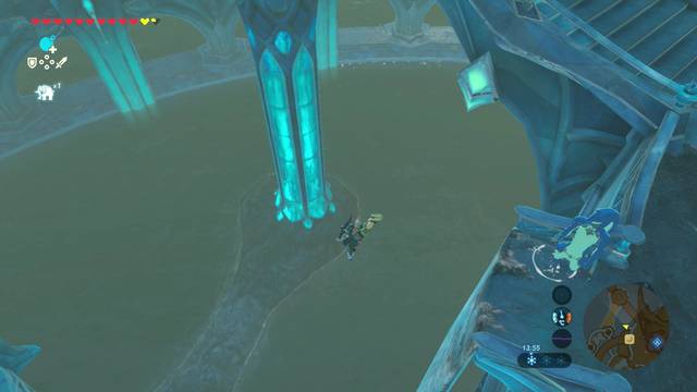 Zelda Breath of the Wild La belleza definitiva - Saltar de cabeza