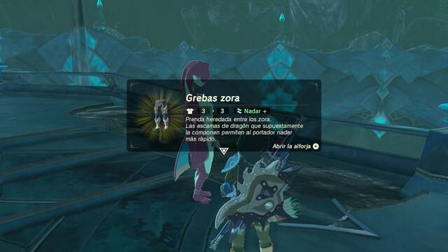 Zelda Breath of the Wild En busca del centalen - Grebas zora