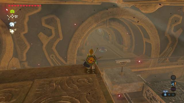 Zelda: Breath of the Wild Interior de Vah Medoh - Terminal del mapa