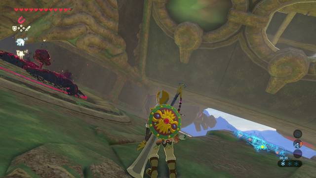 Zelda: Breath of the Wild Interior de Vah Medoh - Ojos