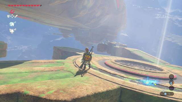 Zelda: Breath of the Wild Interior de Vah Medoh - Sala de la tercera terminal