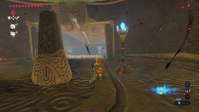 Zelda: Breath of the Wild Interior de Vah Medoh - Tercera terminal y sala central