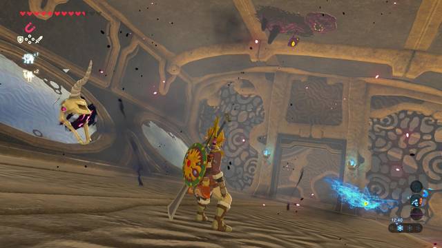 Zelda: Breath of the Wild Interior de Vah Medoh - Ojo y sexto cofre