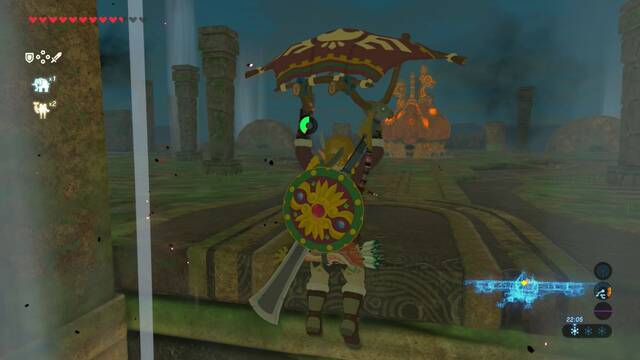 Zelda: Breath of the Wild Interior de Vah Medoh - Terminal central