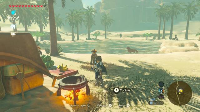 Zelda Breath of the Wild Elixir contra el calor - Cocinar el Elixir glido