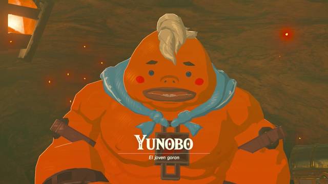 Zelda Breath of the Wild Rescatar a Yunobo