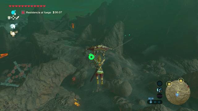 Zelda Breath of the Wild El viaje hacia la regin de los goron - Hacia la Ciudad Goron