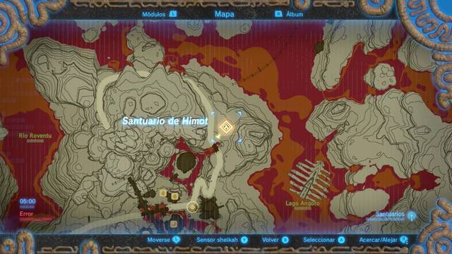 Zelda Breath of the Wild El viaje hacia la regin de los goron - Santuario de Himot