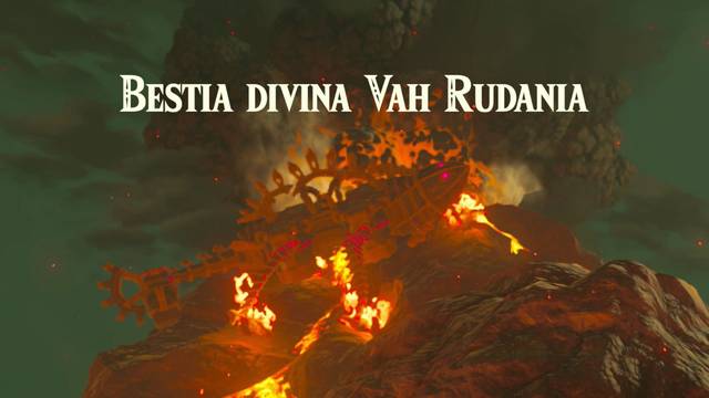 Zelda Breath of the Wild Calmar a la Bestia Divina - Bestia divina Vah Rudania