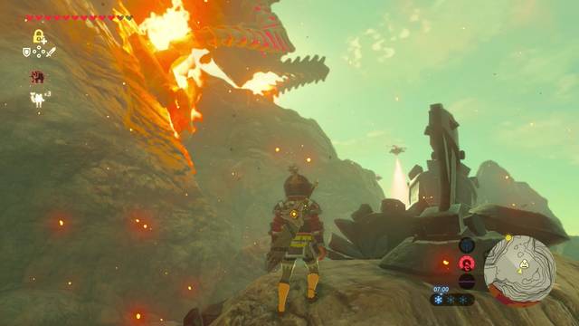 Zelda Breath of the Wild Calmar a la Bestia Divina - Can
