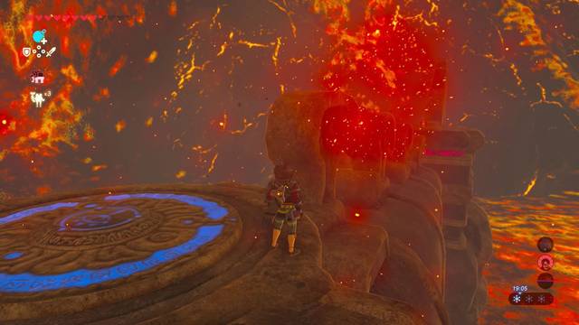 Zelda Breath of the Wild Interior de la bestia divina - Primer cofre