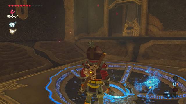 Zelda Breath of the Wild Interior de la bestia divina - Cuarta terminal