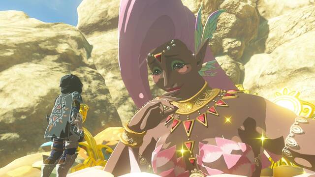 Zelda Breath of the Wild Una ofrenda para el hada - Gran hada