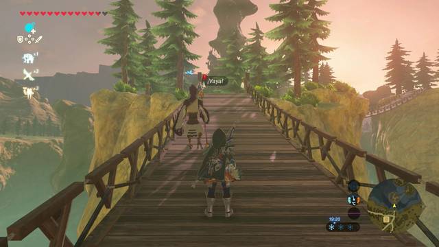 Zelda Breath of the Wild A por el glaciarok - Gizutt