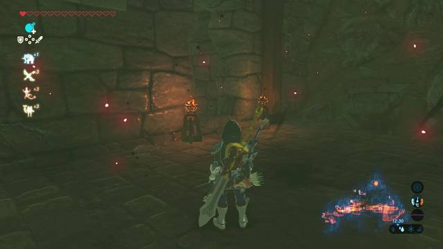 Zelda Breath of the Wild Derrota a Ganon - Agujero hacia las celda