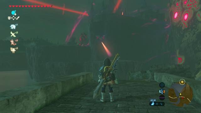 Zelda Breath of the Wild Derrota a Ganon - Zona norte del castillo