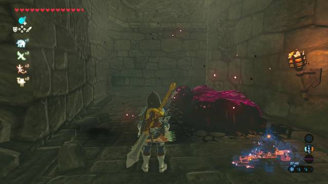 Zelda Breath of the Wild Derrota a Ganon - Pasillo